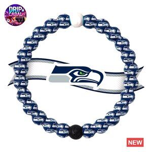 Silicone Beaded Bracelet Slide-On Stretch Fit Sports Fan Gear Unisex